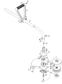 Part Location Diagram of 610635 Lawn Boy Outer Spool